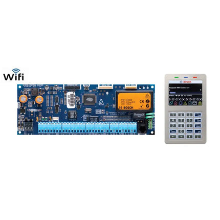 Bosch CC610GWF-2 Solution 6000 panel PCB with white CP737B WiFi keypad, 144 zone, Australia