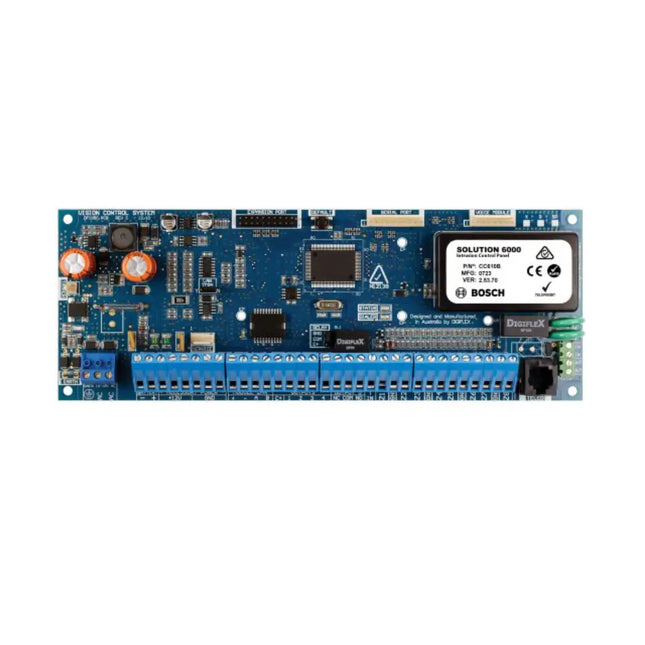 Bosch CC610P Solution 6000 hardwired alarm and access control panel PCB 16 to 144 zone Australia