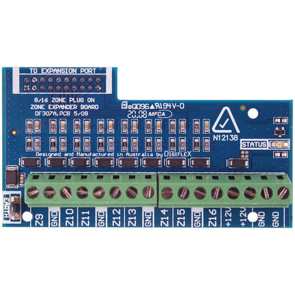 Bosch Plug - in Zone Expander Module Blue 8x Zone PCB Enclosure Mount 135g Suits Solution 6000/ 144 *requires CM705B* - CCTV Guru