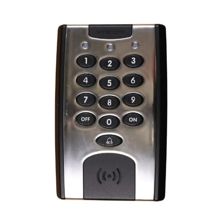 Bosch CP155B Solution 6000 black silver standard prox smartcard keypad, IP65, backlit 4x3, Australia