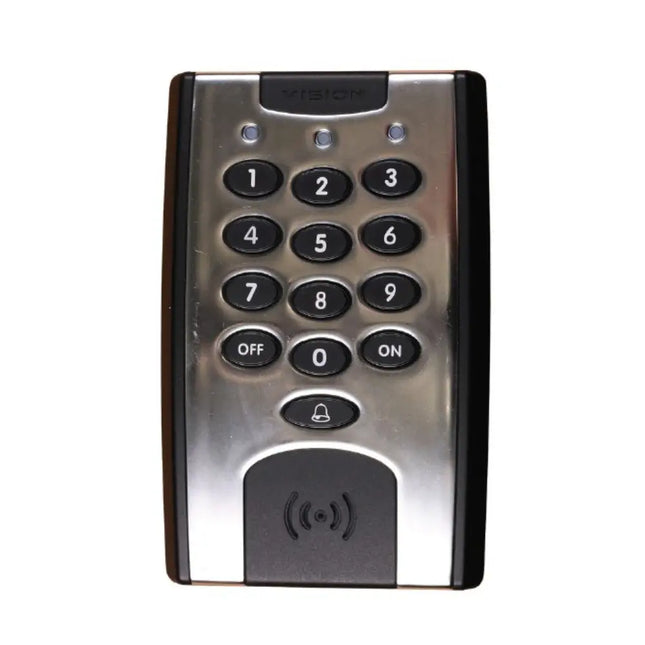 Bosch CP155B Solution 6000 black silver standard prox smartcard keypad, IP65, backlit 4x3, Australia