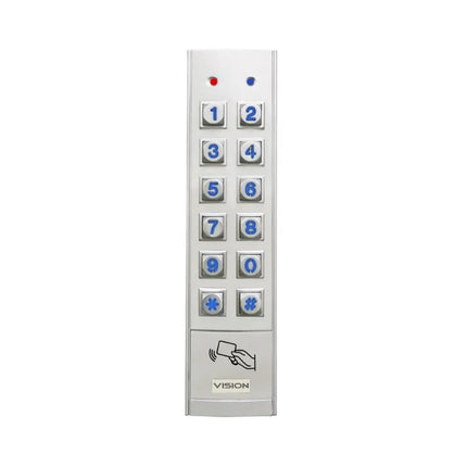 Bosch CP156B Solution 6000 stainless steel slim mullion prox smartcard keypad, IP67, backlit, Australia