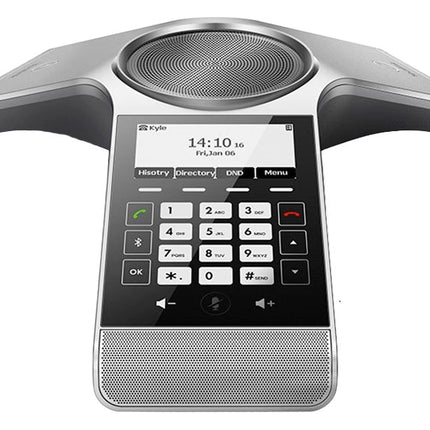Yealink Wireless DECT Conference Phone CP930W, based on the reliable and secure DECT technology, is designed for Small/Medium Board Rooms - CCTV Guru