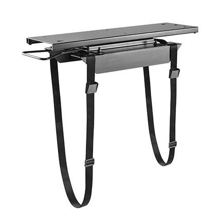 Brateck Strap - On Under - Desk ATX Case Holder with Sliding Track, Up to 10kg,360° Swivel (LS) - CCTV Guru