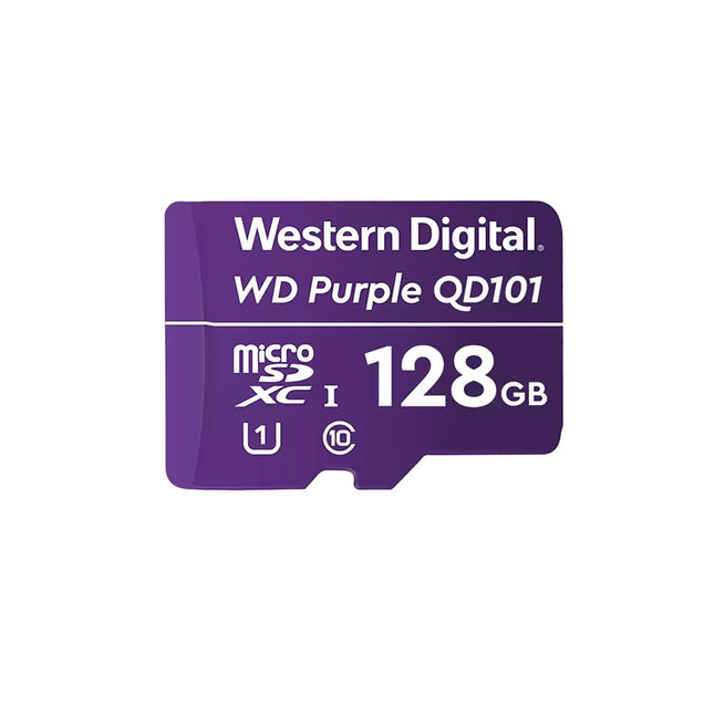 WD Purple 128GB Surveillance SD Card for CCTV Cameras - CCTV Guru