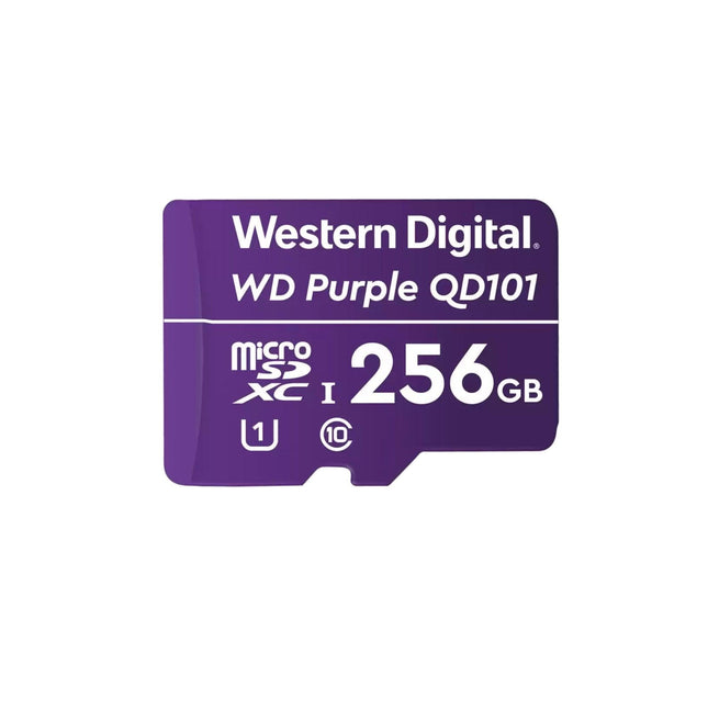 WD Purple 256GB Surveillance SD Card for CCTV Cameras - CCTV Guru