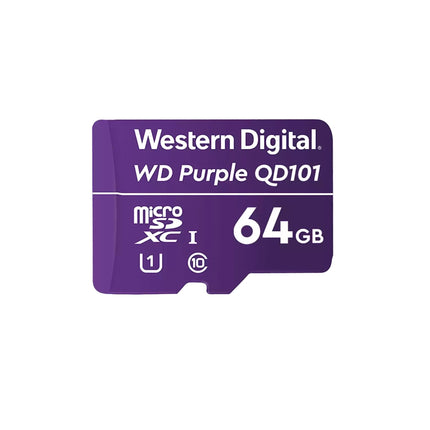 WD Purple 64GB Surveillance SD Card for CCTV Cameras - CCTV Guru