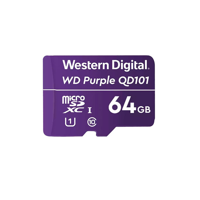 WD Purple 64GB Surveillance SD Card for CCTV Cameras - CCTV Guru