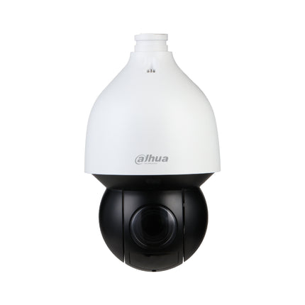 Dahua 2MP Starlight 25x optical zoom HDCVI IR PTZ security camera (model DH-SD49225DB-HC) featuring 1080p resolution and a weatherproof dome body.