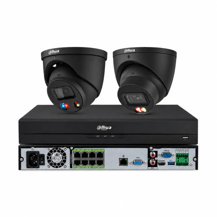 dahua-2x-6mp-tioc-dual-light-cctv-kit-8ch-acupick-nvr5208-black-australia.jpg
Alt: Dahua 2 x 6MP CCTV kit with black TiOC 3.0 and Smart Dual-Light cameras and 8-channel AcuPick NVR5208 AI NVR, 24/7 full colour, Australia