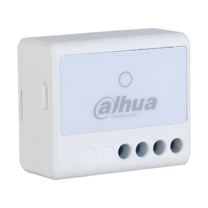 Dahua ARM7012-W2 outdoor wireless motion sensor installed for perimeter alarm protection