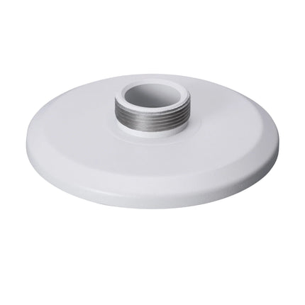 Dahua DH-AC-PFA102 white aluminum mount adapter for dome security cameras.
