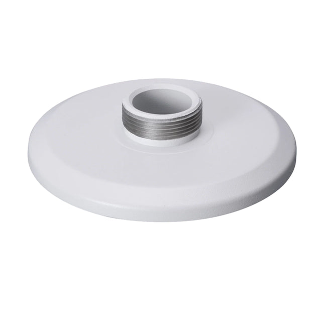 Dahua DH-AC-PFA102 white aluminum mount adapter for dome security cameras.