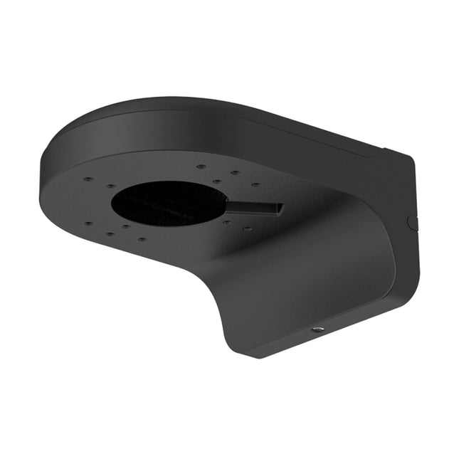 Dahua DH-AC-PFB204W waterproof black aluminum wall mount bracket for dome and eyeball security cameras.