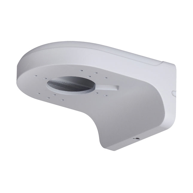 Dahua DH-AC-PFB204W waterproof white aluminum wall mount bracket for dome and eyeball security cameras.