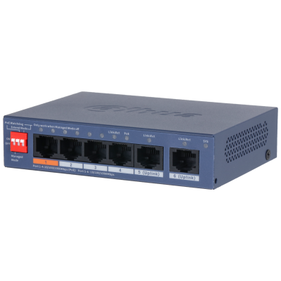 Dahua DH-CS4006-4GT-60-V2 6-port cloud managed Gigabit PoE switch