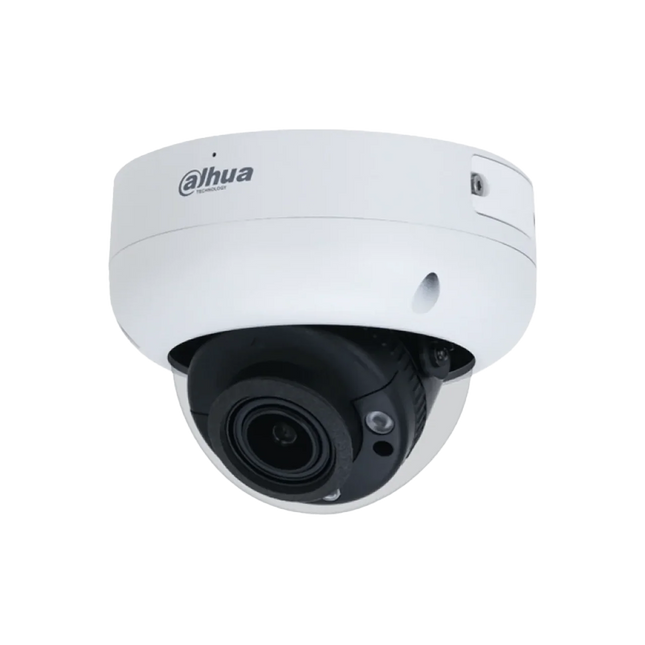 Dahua DH-IPC-HDBW3866RP-ZAS-AUS 8MP 4K IR motorised vari-focal vandal dome camera with 2.7 to 13.5mm zoom F1.5 lens 40m IR and IK10 vandal resistance for Australian commercial CCTV