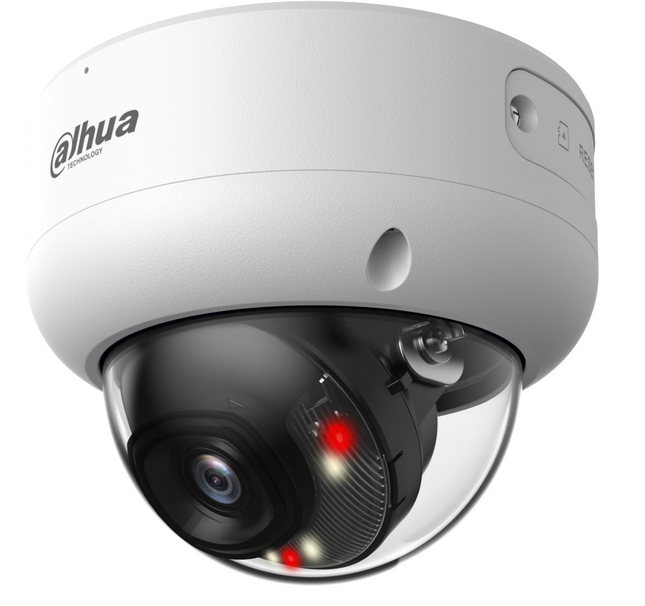 Dahua DH-IPC-HDBW3867E-AS-IL-ANZ 8MP Smart Dual Light dome camera front view