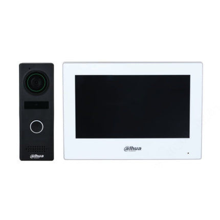 Dahua DH-KTH01M 4-Wire Hybrid Video Intercom Kit with 7-inch Wi-Fi Monitor and 2MP Outdoor Station for Retrofit Installations
