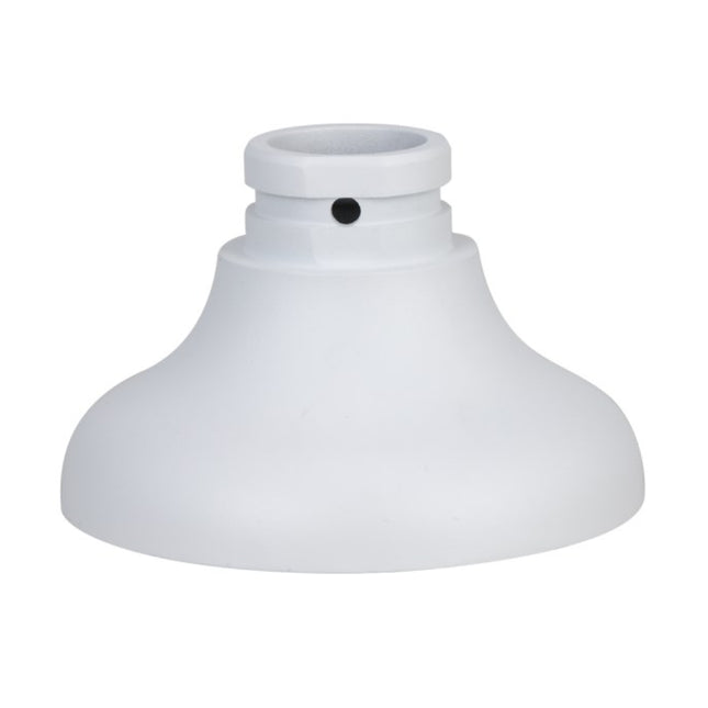 Dahua DH-PFA109 mount adapter showing top threading to connect dome security cameras to pendant brackets.