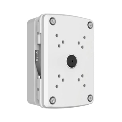 Dahua DH-PFA126 heavy-duty white aluminium IP66 waterproof junction box for security cameras in Australia.
