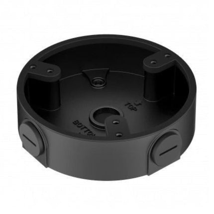 Dahua DH-PFA139 waterproof aluminium junction box in black for CCTV turret cameras – DH-AC-PFA139-B