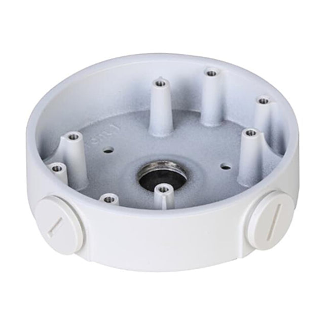 Dahua DH-PFA139 waterproof aluminium junction box in white for CCTV turret cameras – DH-AC-PFA139