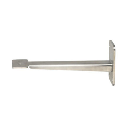 Dahua DH-PFB733W-SL Silver Stainless Steel Wall Mount Bracket Front Angle