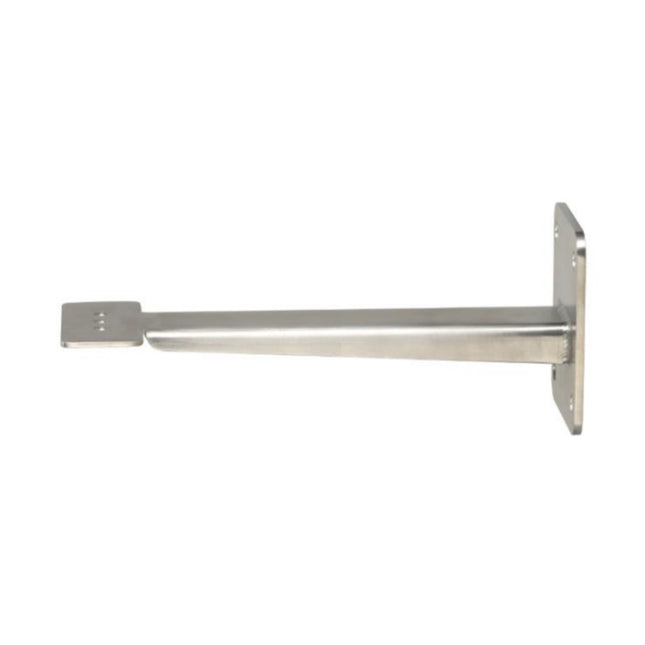 Dahua DH-PFB733W-SL Silver Stainless Steel Wall Mount Bracket Front Angle