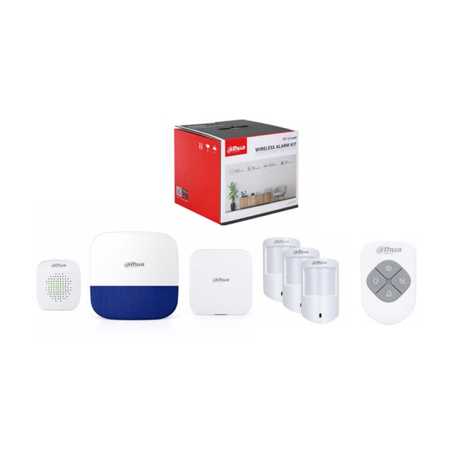 Dahua DHI-ART-ARC3800H-06-FW2 premium wireless alarm kit with PIR sensors and sirens