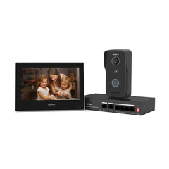Dahua DHI-KTP03-S2 IP video intercom kit with indoor monitor and door station