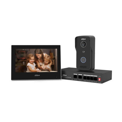 Dahua DHI-KTP03-S2 IP video intercom kit with indoor monitor and door station
