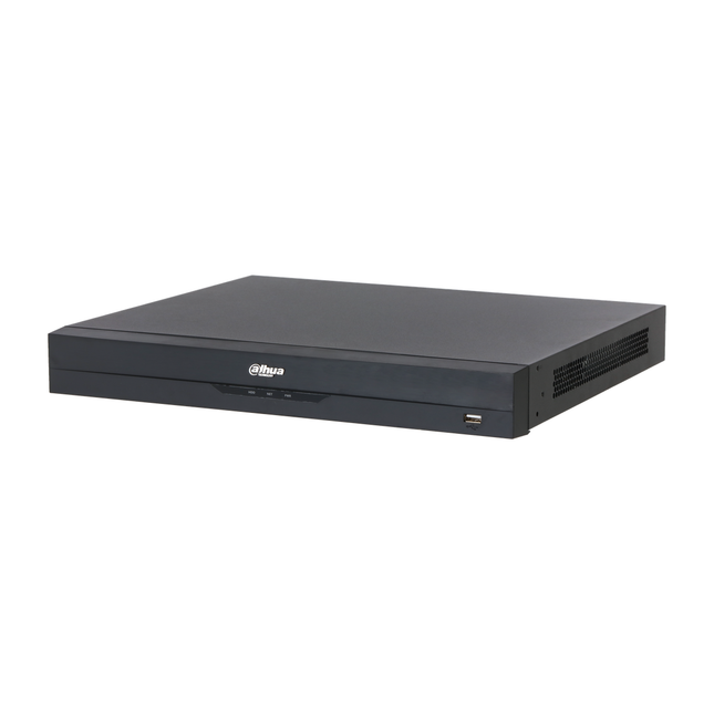 Dahua DHI-NVR5208-8P-AI/ANZ-S2 8-channel WizSense NVR, angled front view