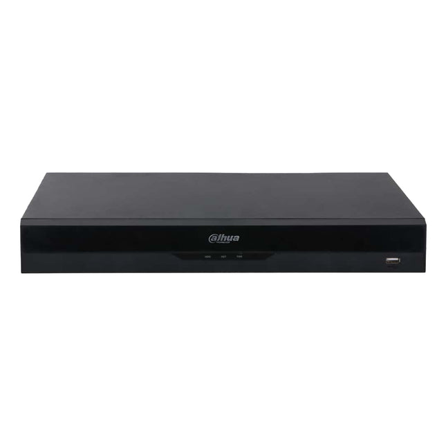 Dahua DHI-NVR5216-16P-AI/ANZ 16-channel WizSense AcuPick AI NVR front view with status LEDs and USB