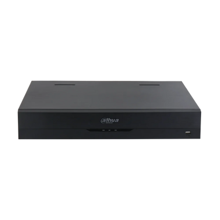 Dahua DHI-NVR5432-16HP-AI/ANZ-S2 32-channel WizSense AcuPick NVR NVR NEXT 1.5U front view with four HDD bay doors and status LEDs