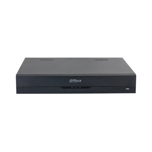 Dahua DHI-NVR5432-16P-AI/ANZ 32-channel WizSense AcuPick AI NVR 1.5U front view with status LEDs and front USB port