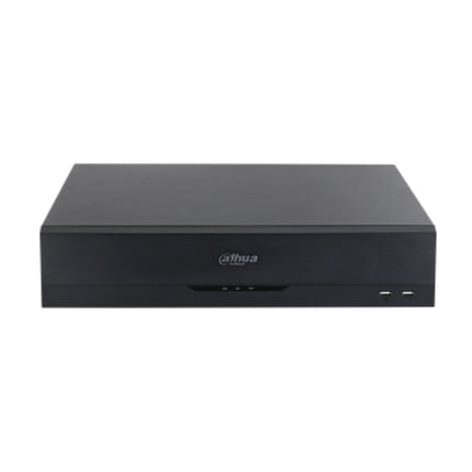 Dahua DHI-NVR5832-16P-AI/ANZ 32-channel WizSense AcuPick AI NVR 2U front view with eight HDD bay doors and status LEDs
