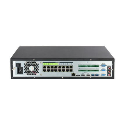 Dahua DHI-NVR5832-16P-AI/ANZ-S2 rear panel with 16 PoE ports