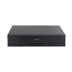 Dahua DHI-NVR5864-AI/ANZ 64-channel WizSense AcuPick AI NVR 2U front view with eight HDD bay doors and status LEDs