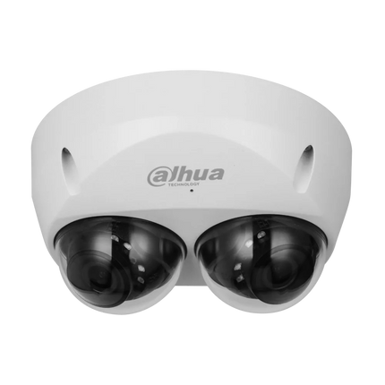Side view of Dahua IPC-HDBW5441F-AS-E2 dual 4MP WizMind multi-directional network camera.