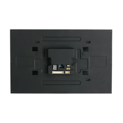Dahua SCP3044A-BZ smart control panel side profile showing slim flush-mount design