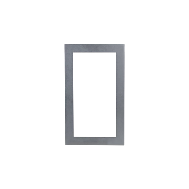 Dahua VTM125 and VTM126 anodised aluminium front bezel and surround frame for 2 module VTO4202F modular door station