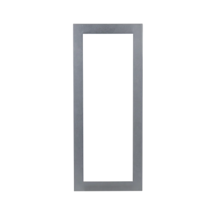 Dahua VTM125 and VTM126 anodised aluminium front bezel and surround frame for 3-module VTO4202F modular door station