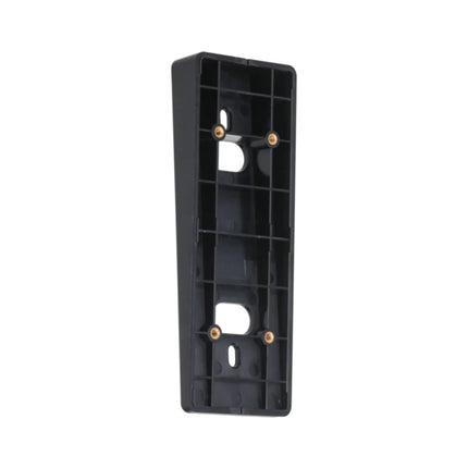 Front profile of the Dahua VTM23A vertically inclined mounting bracket molded from sleek matte black PC and ABS plastic material.