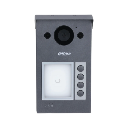 Dahua VTO3311Q-WP 2MP intercom camera, mechanical call buttons and IC card reader