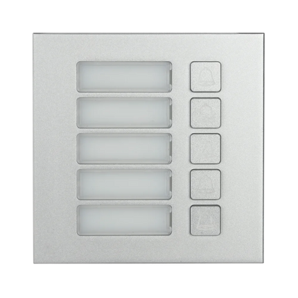Dahua VTO4202F-MB5 five-button call module for modular apartment door station
