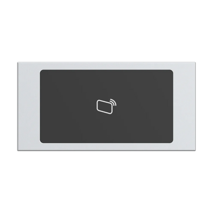 Dahua VTO4202F-MR IC and Mifare card reader module in silver for modular door station