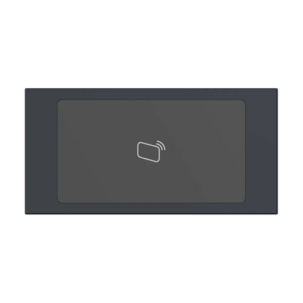 Dahua VTO4202FB-MR IC and Mifare card reader module in black for modular door station