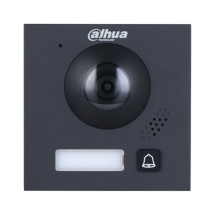 Dahua VTO4202FB-P1 modular 2-wire IP door station front view with anodized aluminum casing