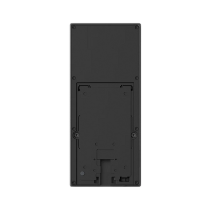 Dahua VTO6631QB-WP slim tempered-glass IP65 villa door station side profile in dark silver